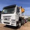 6141f4a740bd230af9bf2a6a379578ac HOWO 375 Truck with Articulated Crane